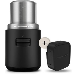 KitchenAid - Moulin à café sans fil KITCHENAID GO noir mat