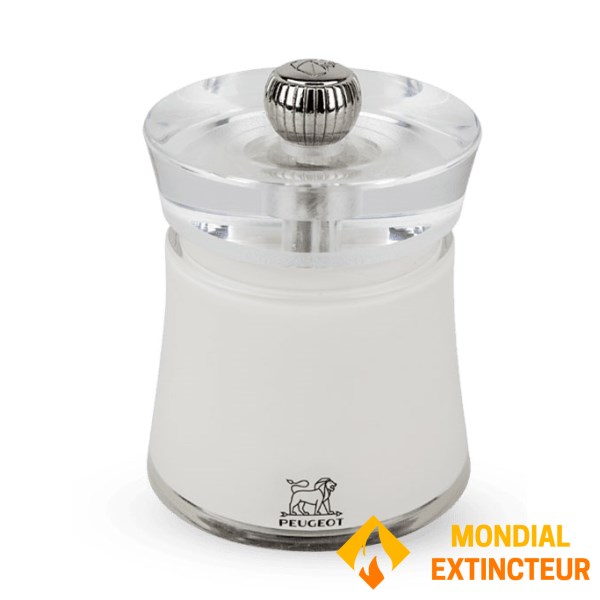 Peugeot PSP - Moulin à sel manuel Bali Blanc - 8 cm