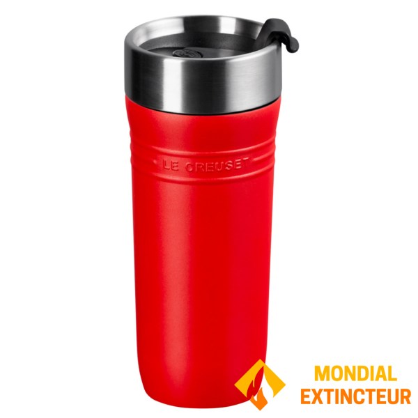 Le Creuset - Mug de voyage Nomade 0.35 L cerise
