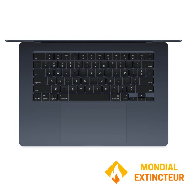 Apple - Ordinateur portable MacBook Air 15" M4 256 Go minuit