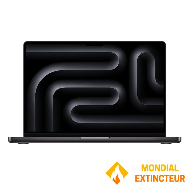 Apple - Ordinateur portable MacBook Pro 14" M4 512 Go noir sidéral