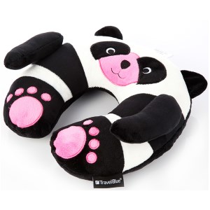 Travel Blue - Oreiller de voyage Chichi le Panda - Taille Enfant