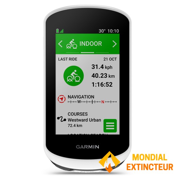 Garmin - Pack compteur + support Edge® Explore 2
