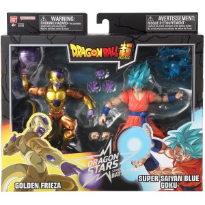 Bandai - Pack figurines Dragon ball Stars Frieza et Goku 17cm