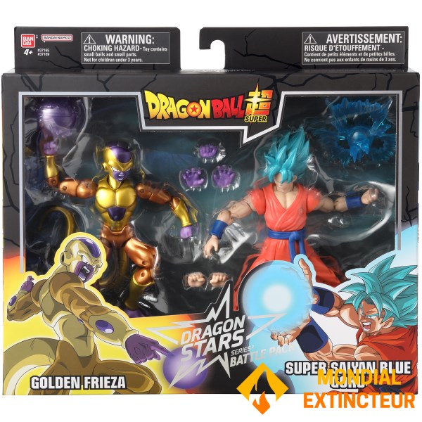 Bandai - Pack figurines Dragon ball Stars Frieza et Goku 17cm