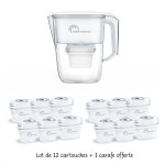 Little Balance - Pack filtration 12 cartouches + carafe Claire 