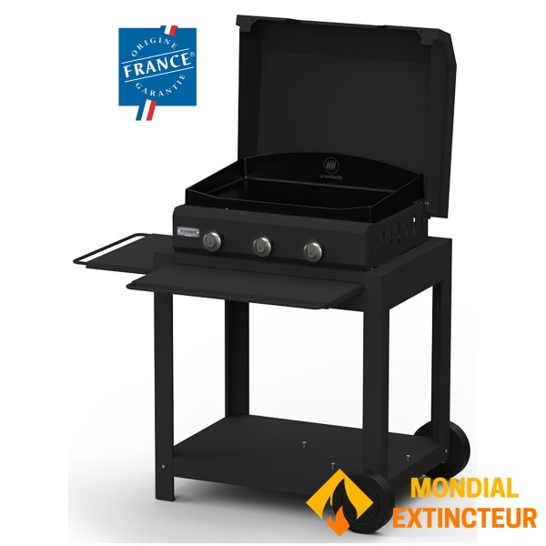 Le Marquier - Pack Plancha Amalia 360 + Chariot + Couvercle