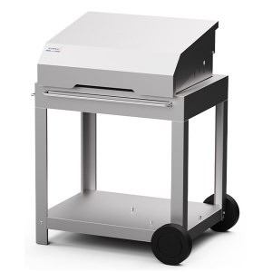 Le Marquier - Pack plancha Amalia 360 inox + Chariot + Couvercle