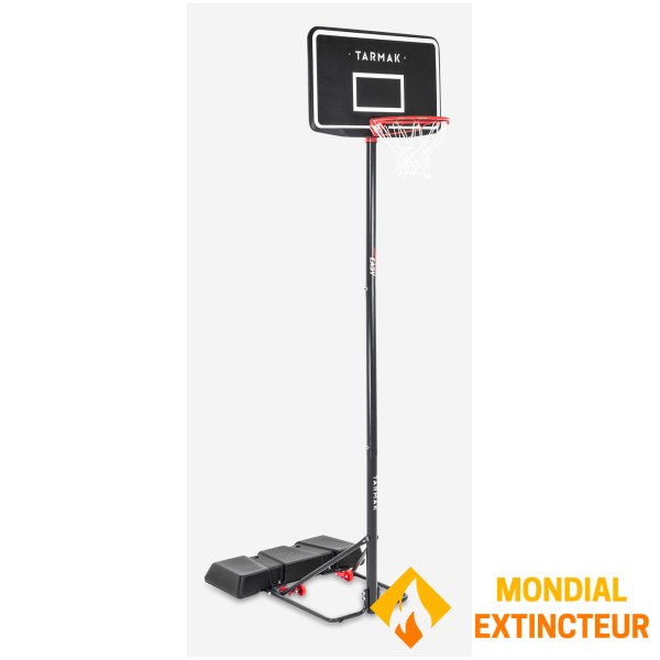 Decathlon - Panier de basket  B100 Easy Noir réglable 