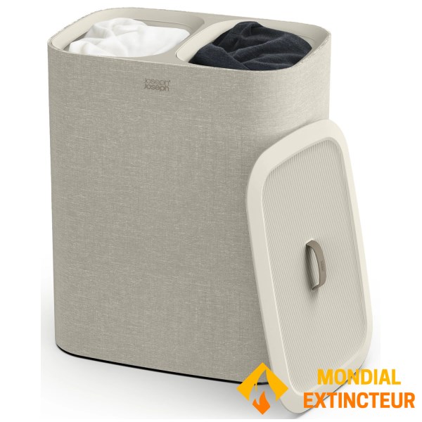 Joseph Joseph - Panier à linge Tota Duo 90L crème