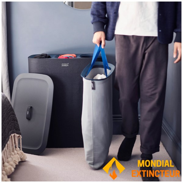 Joseph Joseph - Panier à linge Tota Trio 90L écru