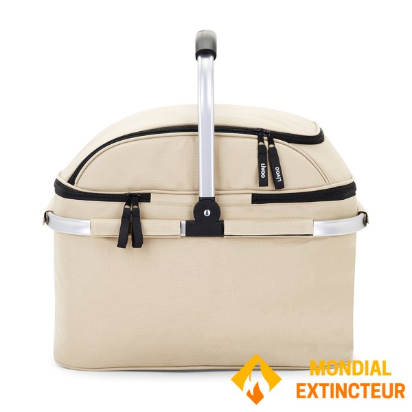 Livoo - Panier pique nique 4 personnes - Coloris Crème