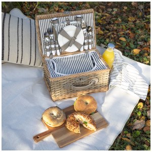 Livoo - Panier pique nique Pour 4 personnes en osier