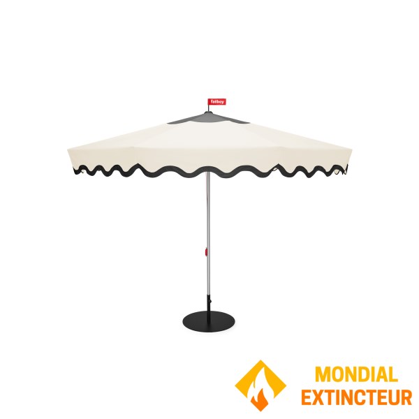 Fatboy - Parasol Pensol Ø 350 cm Crème avec base 