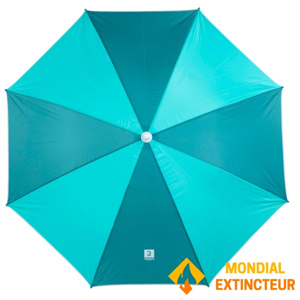 Decathlon - Parasol de plage  PARUV 160 - Bleu vert