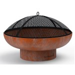 Barbecook - Pare-étincelles Métal noir 75 cm