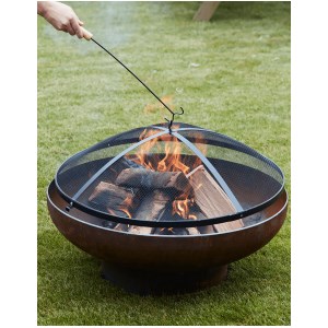 Barbecook - Pare-étincelles Métal noir 75 cm