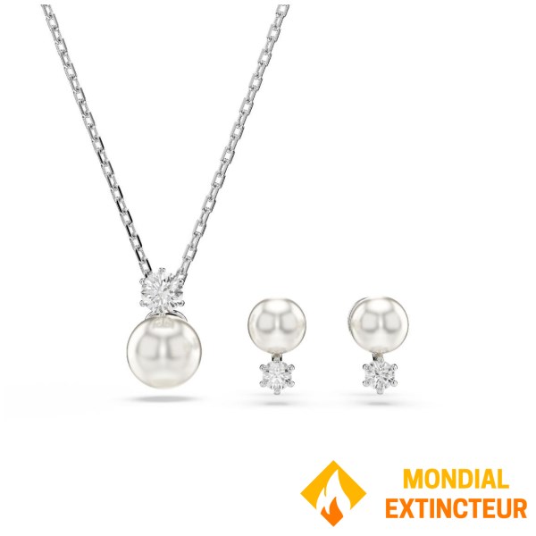 Swarovski - Parure Matrix Perle de cristal