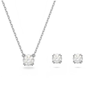 Swarovski - Parure Stilla collier et pendentif blanc