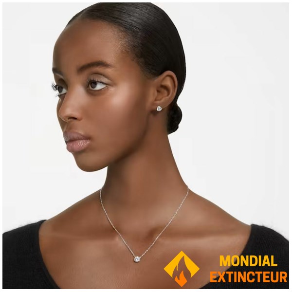 Swarovski - Parure Stilla collier et pendentif blanc