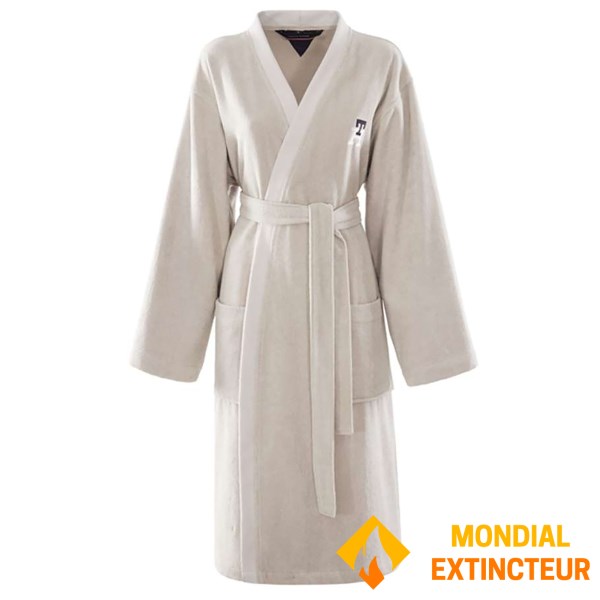 Tommy Hilfiger - Peignoir Spirit Organic - Creme - M