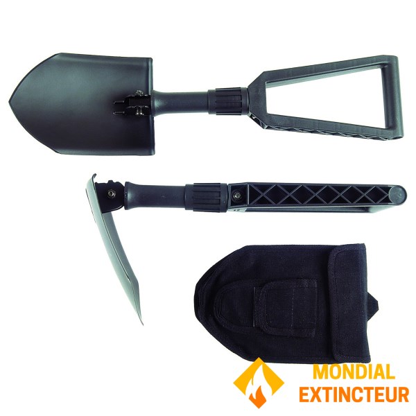Fiskars - Pelle pliable Avec étui noir