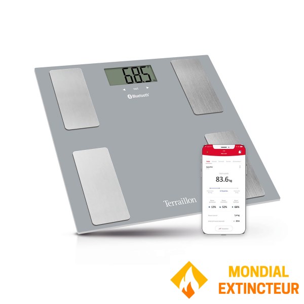 Terraillon - Pèse-personne connecté Smart Connect