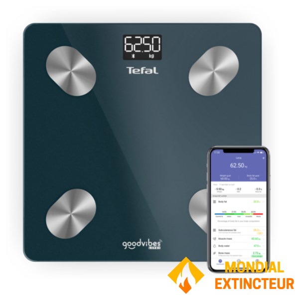 Tefal - Pèse-personnes Goodvibes life + 