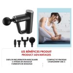 Terraillon - Pistolet de massage Fitness massager 15366