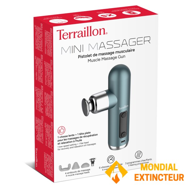 Terraillon - Pistolet de massage  MINI MASSAGER