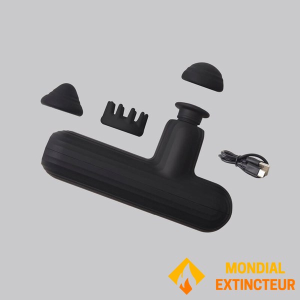 Nature et decouvertes - Pistolet masseur Lola 2.0 noir