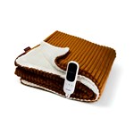 Terraillon - Plaid chauffant KOOMY CARAMEL