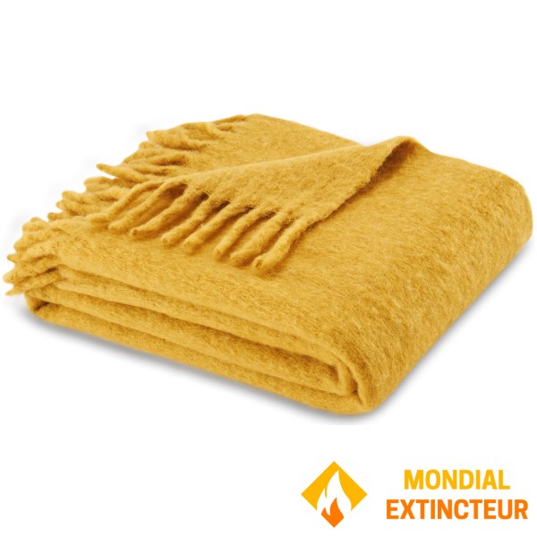 Jalla - Plaid  Feeling - 130x170 cm - Curcuma