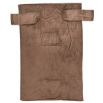 Nature et decouvertes - Plaid Polaire Recyclé - Chataigne