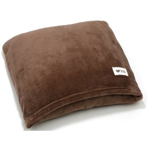 Nature et decouvertes - Plaid Polaire Recyclé - Chataigne