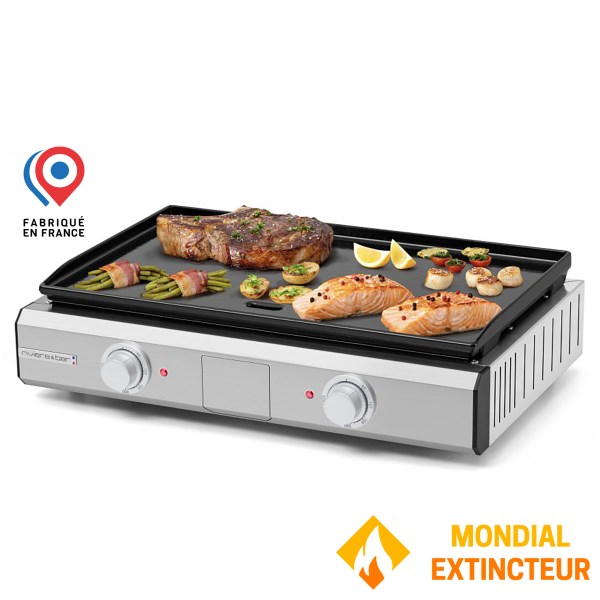 Riviera et Bar - Plancha électrique RIVIERA ET BAR Fonte émaillée