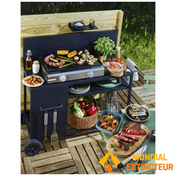 Riviera et Bar - Plancha électrique RIVIERA ET BAR Fonte émaillée