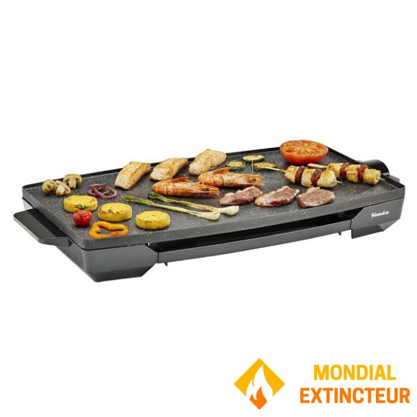 Simeo - Plancha électrique XL - Effet Pierre