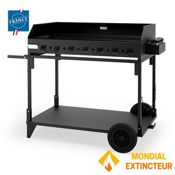 Le Marquier - Plancha Exception Pakita 4105 + Chariot noir