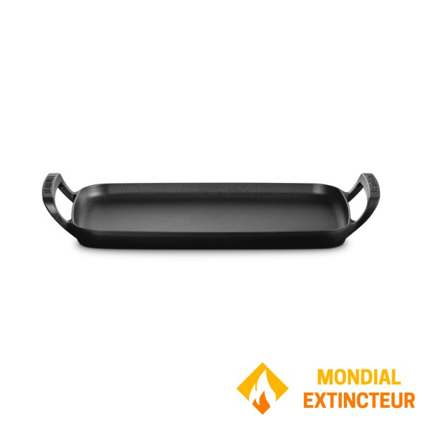 Le Creuset - Plancha rectangulaire Barbecue 40 cm