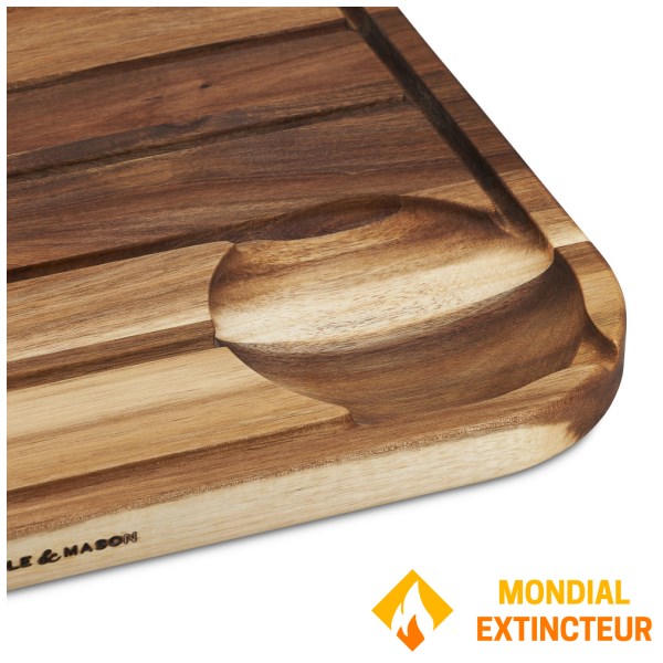 Cole et Mason - Planche à découper XL avec rigole en acacia Berben