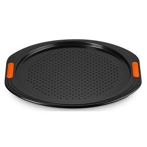 Le Creuset - Plaque à pizza  Patiliss 33 cm - Noir