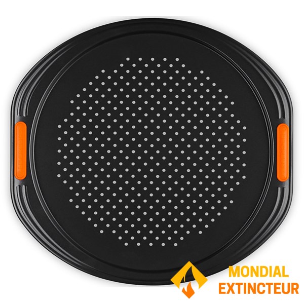 Le Creuset - Plaque à pizza  Patiliss 33 cm - Noir