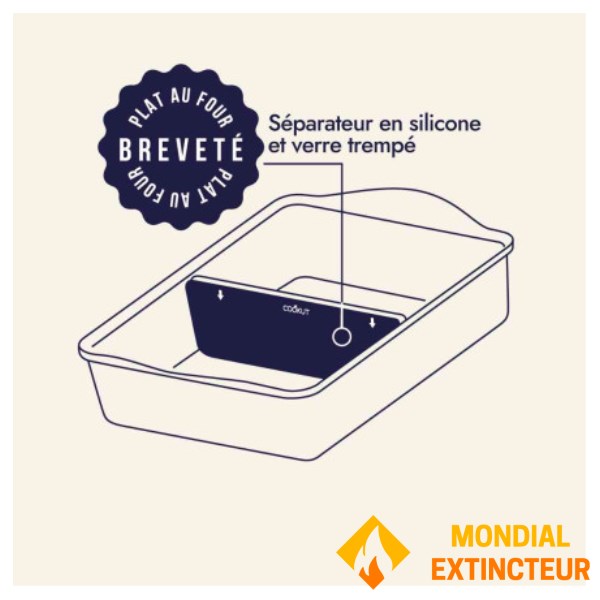 Cookut - Plat à four L'incroyable ajustable myrtille