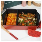 Cookut - Plat à four L'incroyable ajustable rouge passion