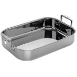 Le Creuset - Plat à rôtir rectangulaire Inox classique - 35 cm