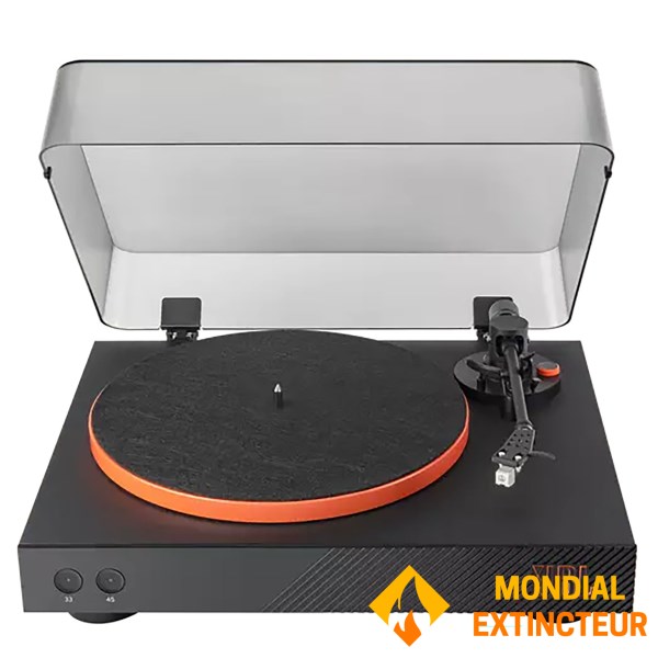 JBL - Platine vinyle SPINNER-BT noir/orange