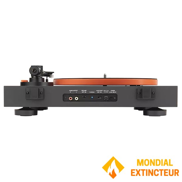 JBL - Platine vinyle SPINNER-BT noir/orange