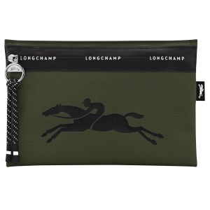 Longchamp - Pochette Le Pliage Energy kaki