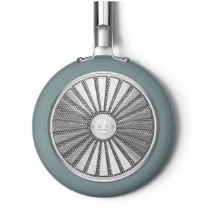 Smeg - Poële 20cm Esthétique Années 50 vert mat